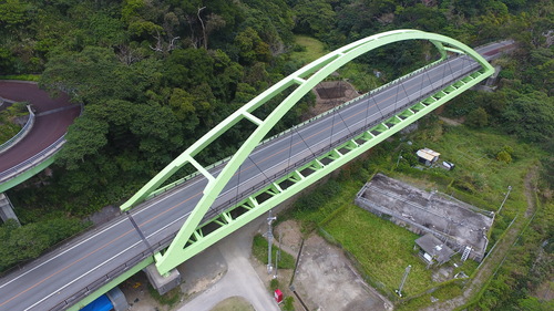 県道18号線名護城大橋橋梁補修工事(H27)