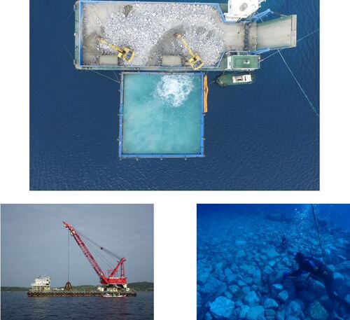 本部港(本部地区)防波堤(沖)基礎工工事(Ｈ27-4-北振)